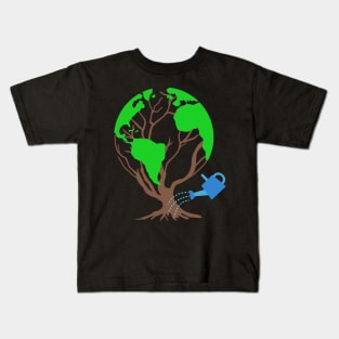 Earth day Plant A Tree Save Our Planet Kids T-Shirt